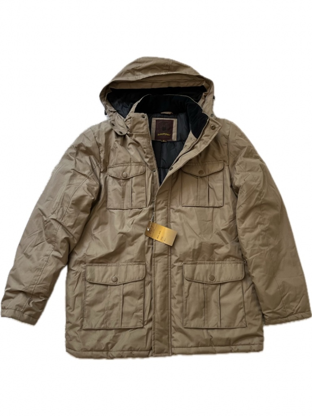 MINISTRY OF FASHION Water-Resistant Hooded Puffer Jacket XL me